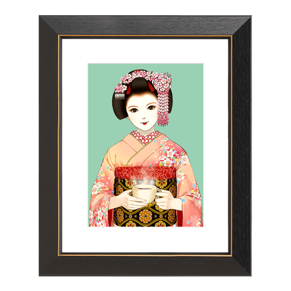 (상품 - 고해상도 프린트) 아트 컬렉션 Mariko Mizukawa 마이코키스사쿠루미야 시리즈01 (작가 친필 사인 포함)