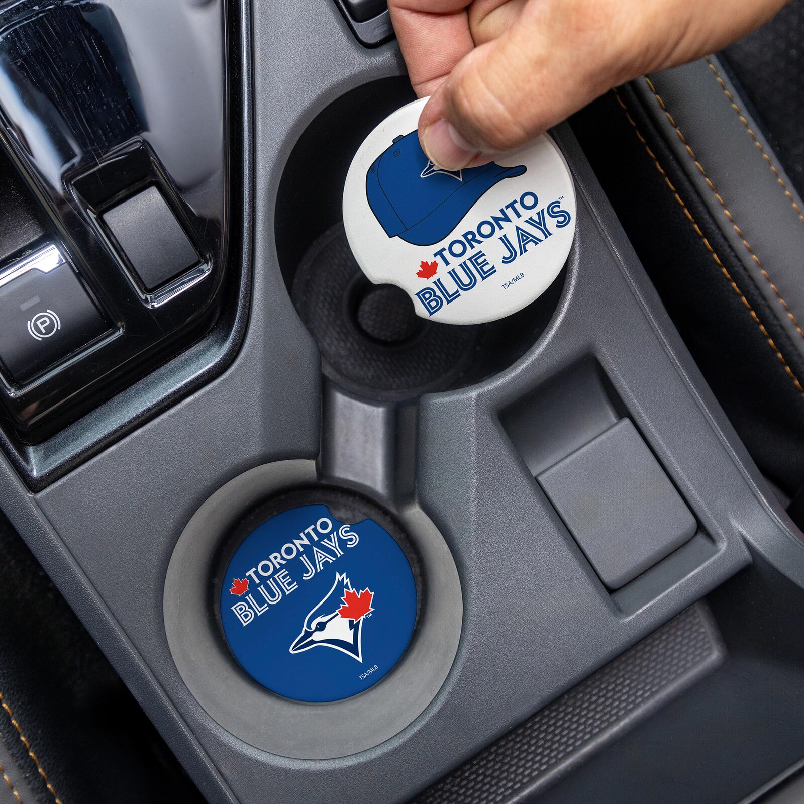 Toronto Blue Jays 세라믹 차량용 컵홀더 코스터 4종 세트 상세 이미지 6