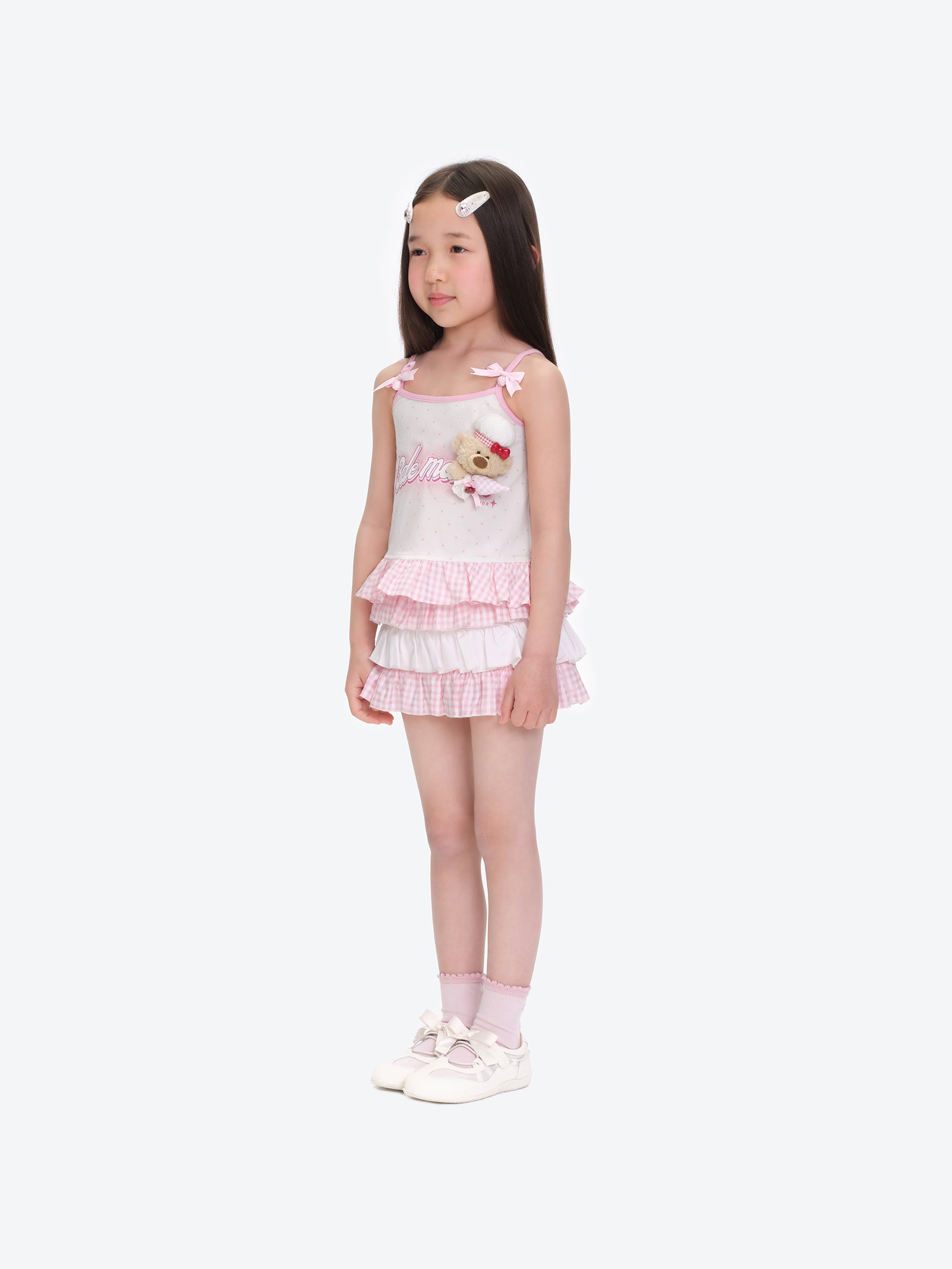 BabyBear 딸기 케이크 레이어드 스커트 상세 이미지 3