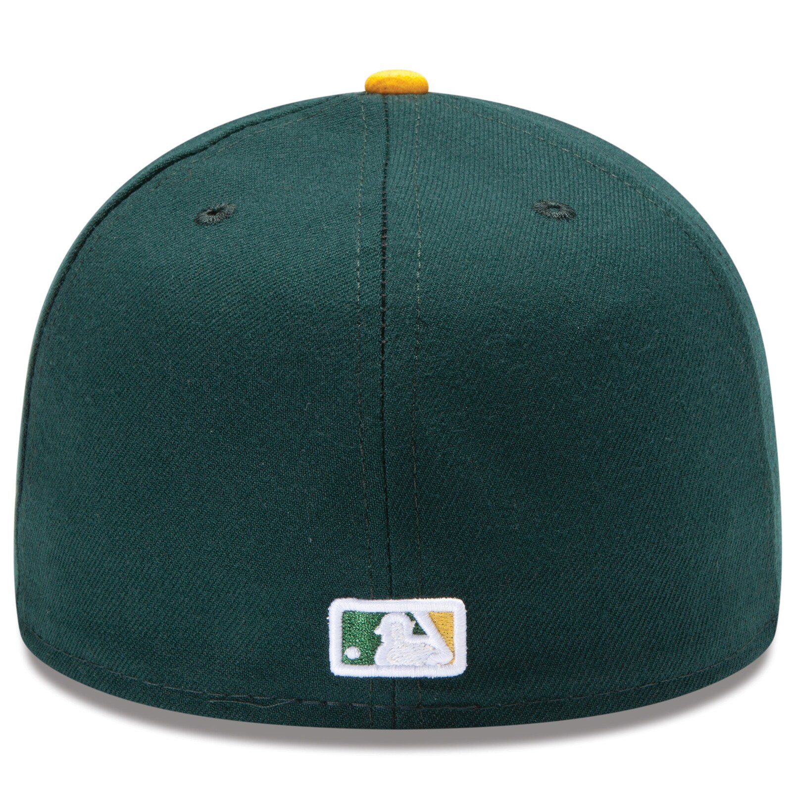 남성용 Athletics New Era 그린/옐로 홈 어센틱 컬렉션 온필드 59FIFTY 피티드 모자 상세 이미지 6