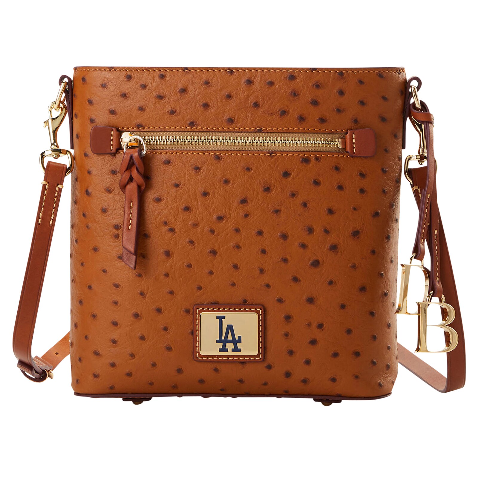 Los Angeles Dodgers Dooney & Bourke 지퍼 크로스바디 가방 상세 이미지 2