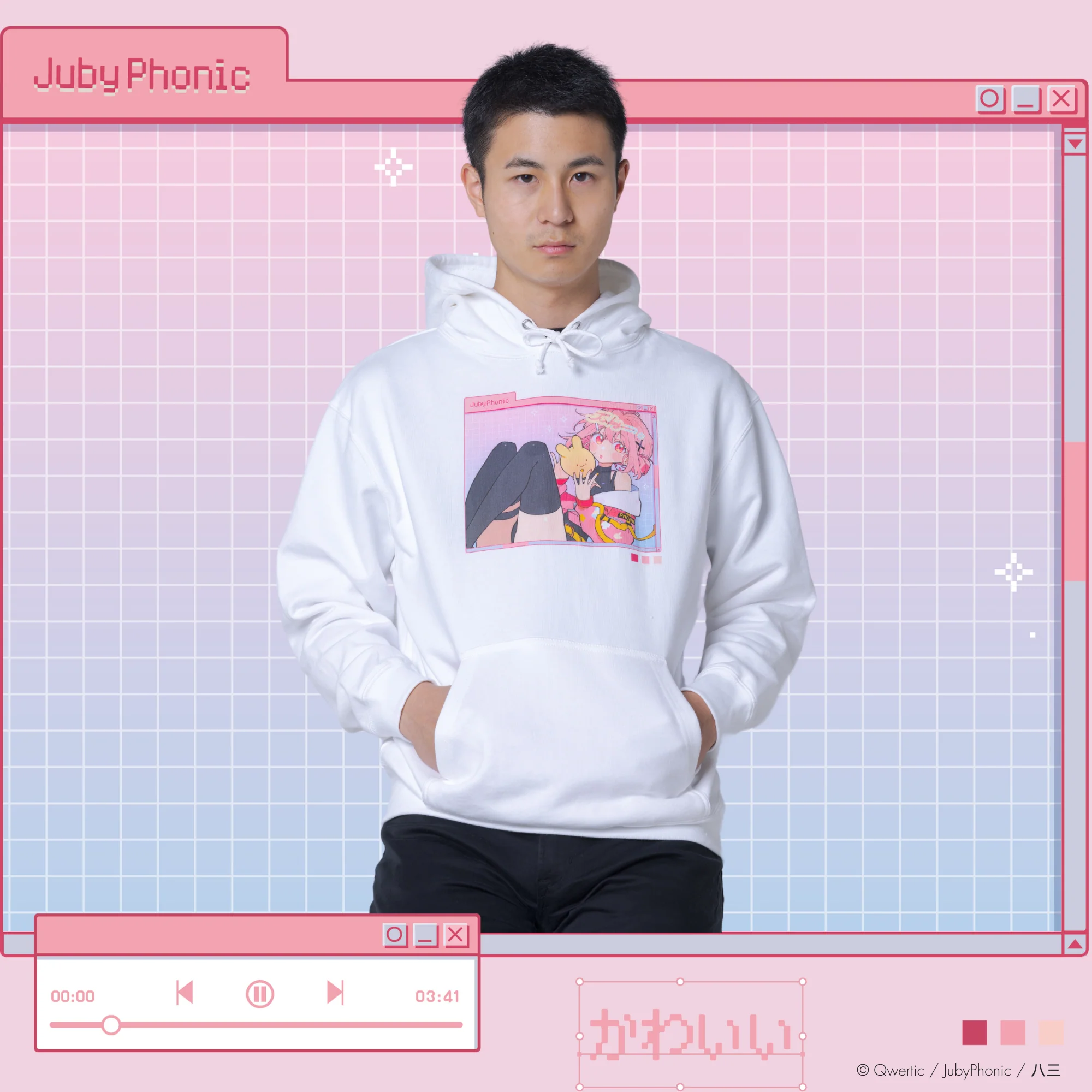 (Goods - Outerwear) JubyPhonic 후디 Hassan 아트워크 상세 이미지 6