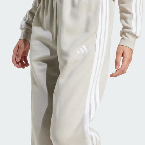 Essentials 3-Stripes Fleece Loose-Fit Pants 상세 이미지 6