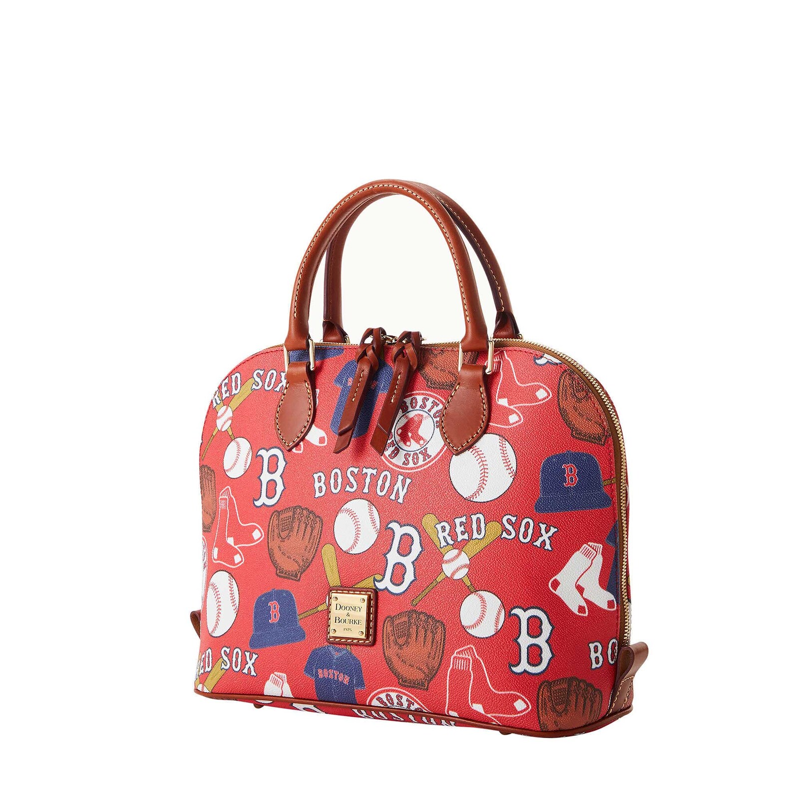 Boston Red Sox Dooney & Bourke Game Day Zip Zip 새첼 상세 이미지 3