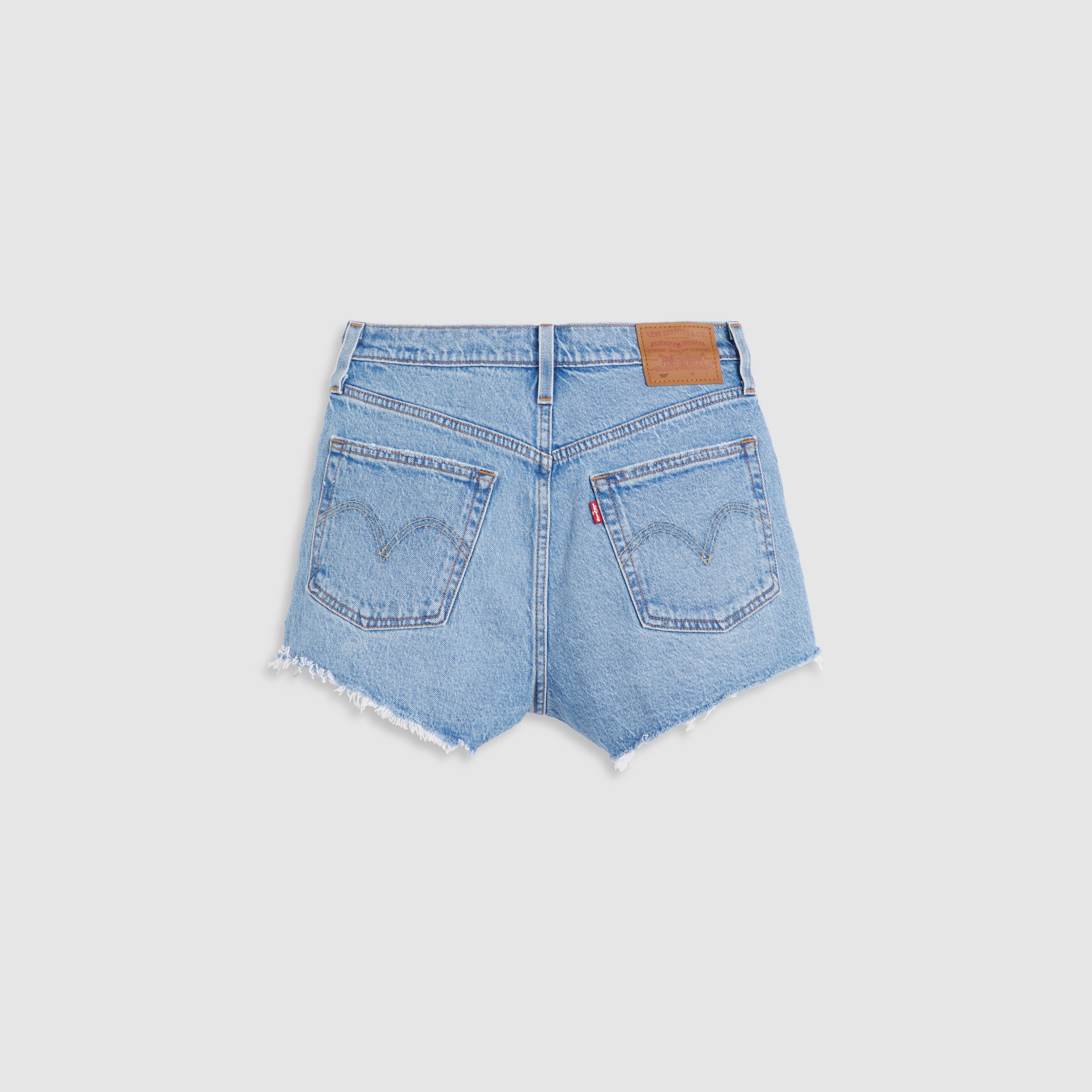 501® 오리지널 핏 하이라이즈 여성용 반바지 상세 이미지 7