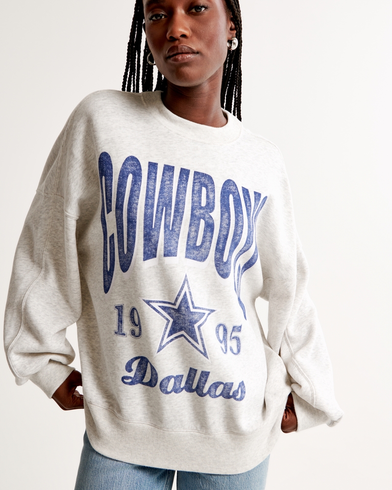 Dallas Cowboys Graphic Oversized Sunday Crew 상세 이미지 2