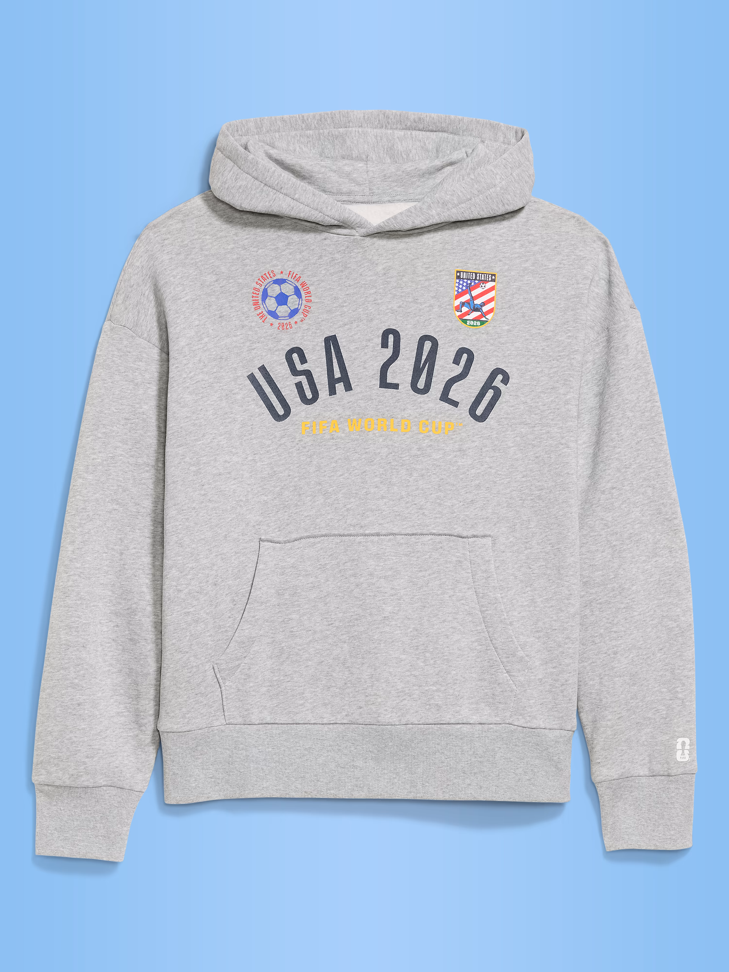 남성용 FIFA World Cup 26™ USA 오버사이즈 풀오버 후디 상세 이미지 3