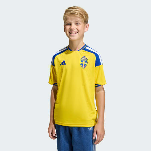 Sweden 26 Home Kids Jersey 상세 이미지 3