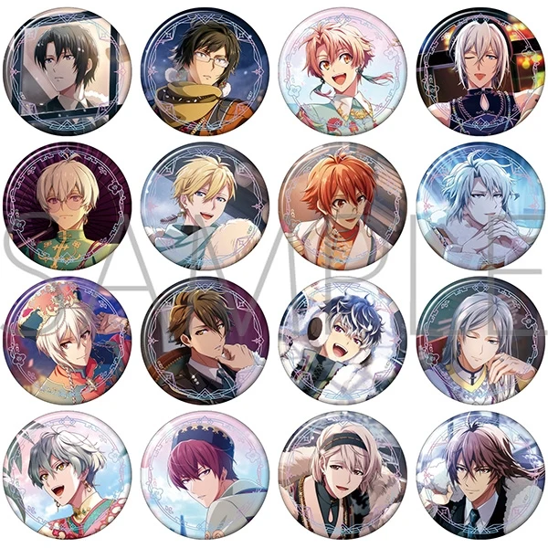 (1BOX=16)(상품-배지) IDOLiSH7 배지 컬렉션 링크링 윈드 상세 이미지 2