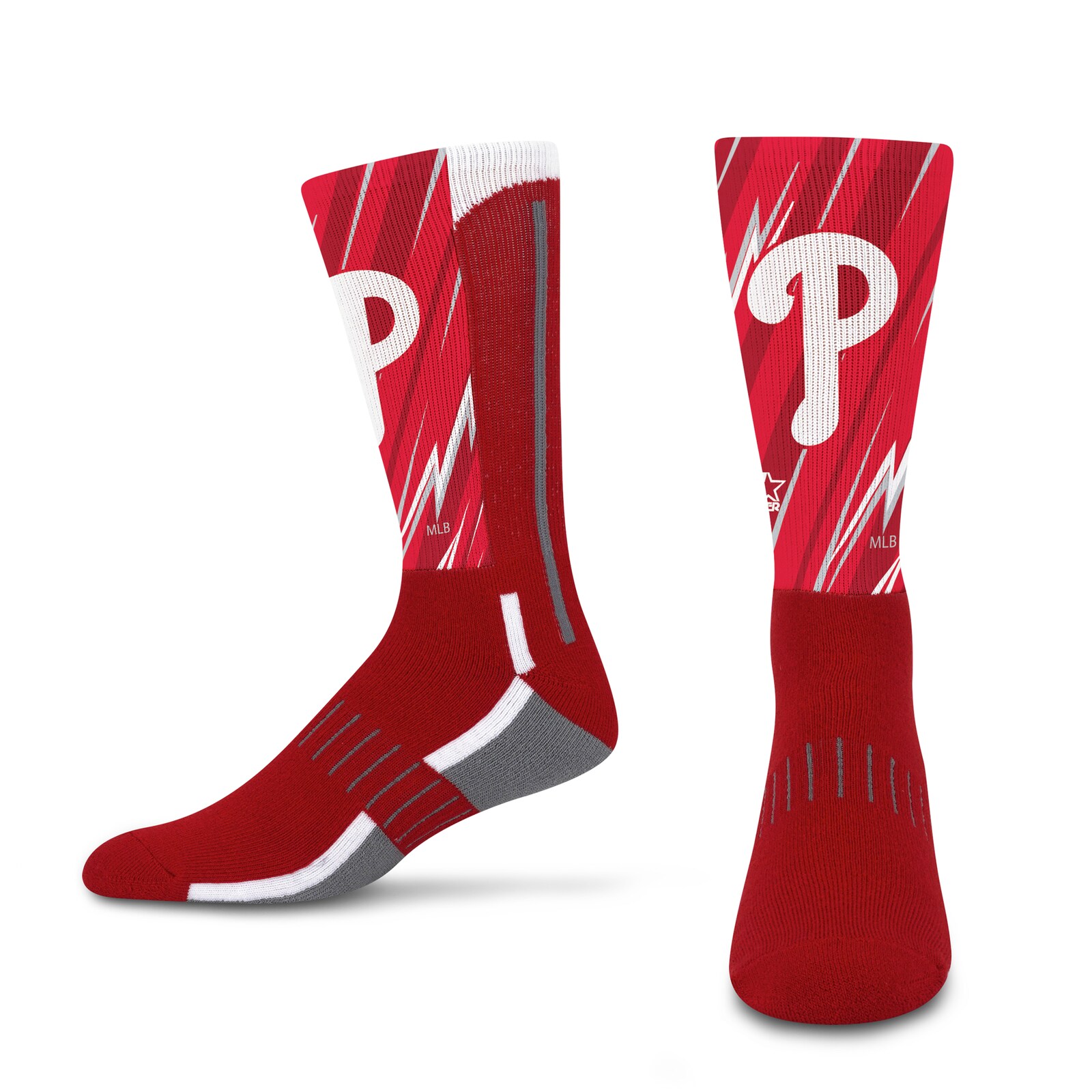 남녀공용 Philadelphia Phillies Starter Big Energy Neo 2팩 크루 양말 세트 상세 이미지 4