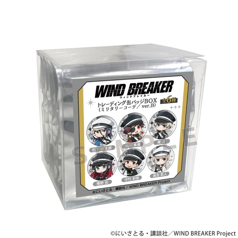 (1BOX=6)(Goods - Badge) WIND BREAKER 트레이딩 버튼 배지 (Camo Co-ord/ver. B) 상세 이미지 2