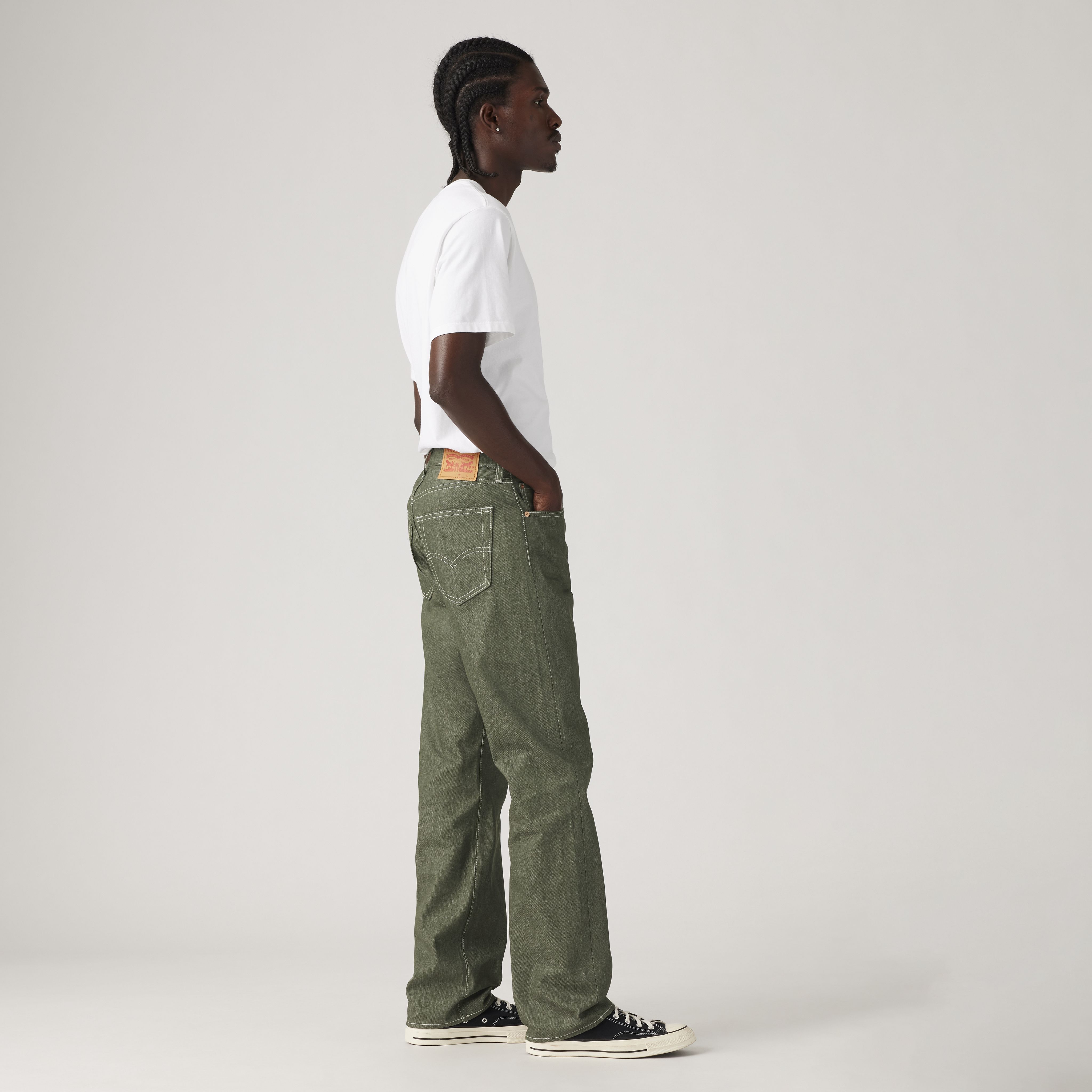 501® Original Shrink-to-Fit™ 남성용 청바지 상세 이미지 4
