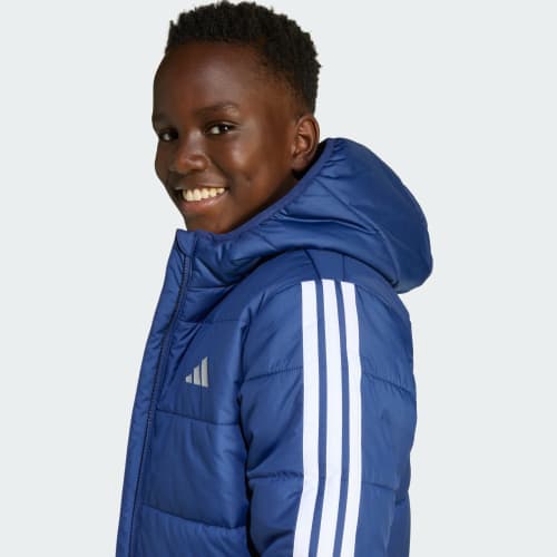 Essentials 3-Stripes Padded Jacket Kids 상세 이미지 7