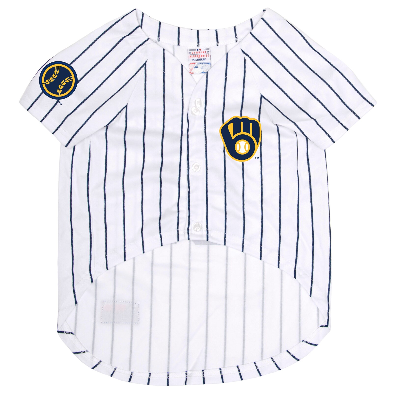 Milwaukee Brewers MLB 반려견용 저지 상세 이미지 2