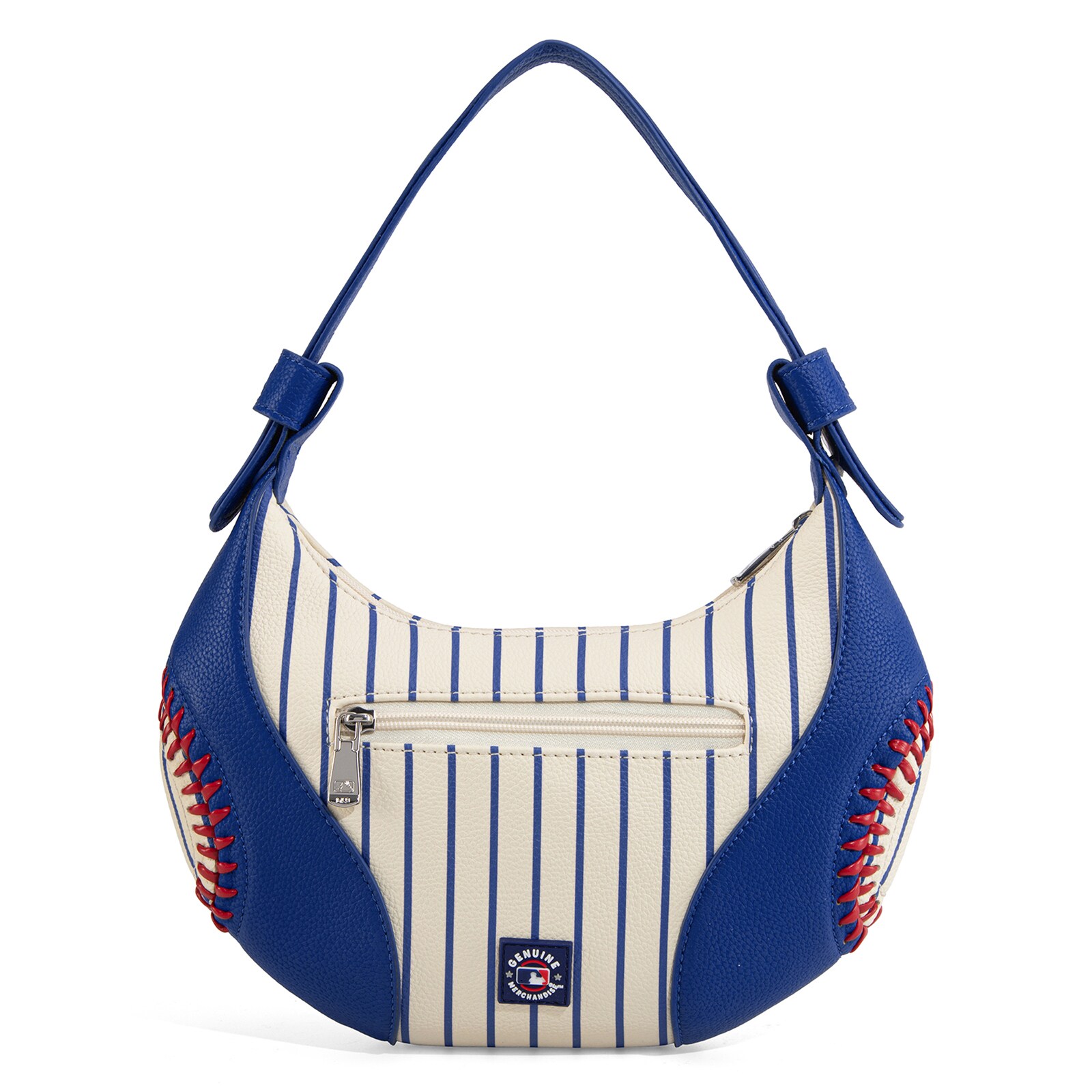 New York Mets Montana West 화이트 숄더 호보백 상세 이미지 3