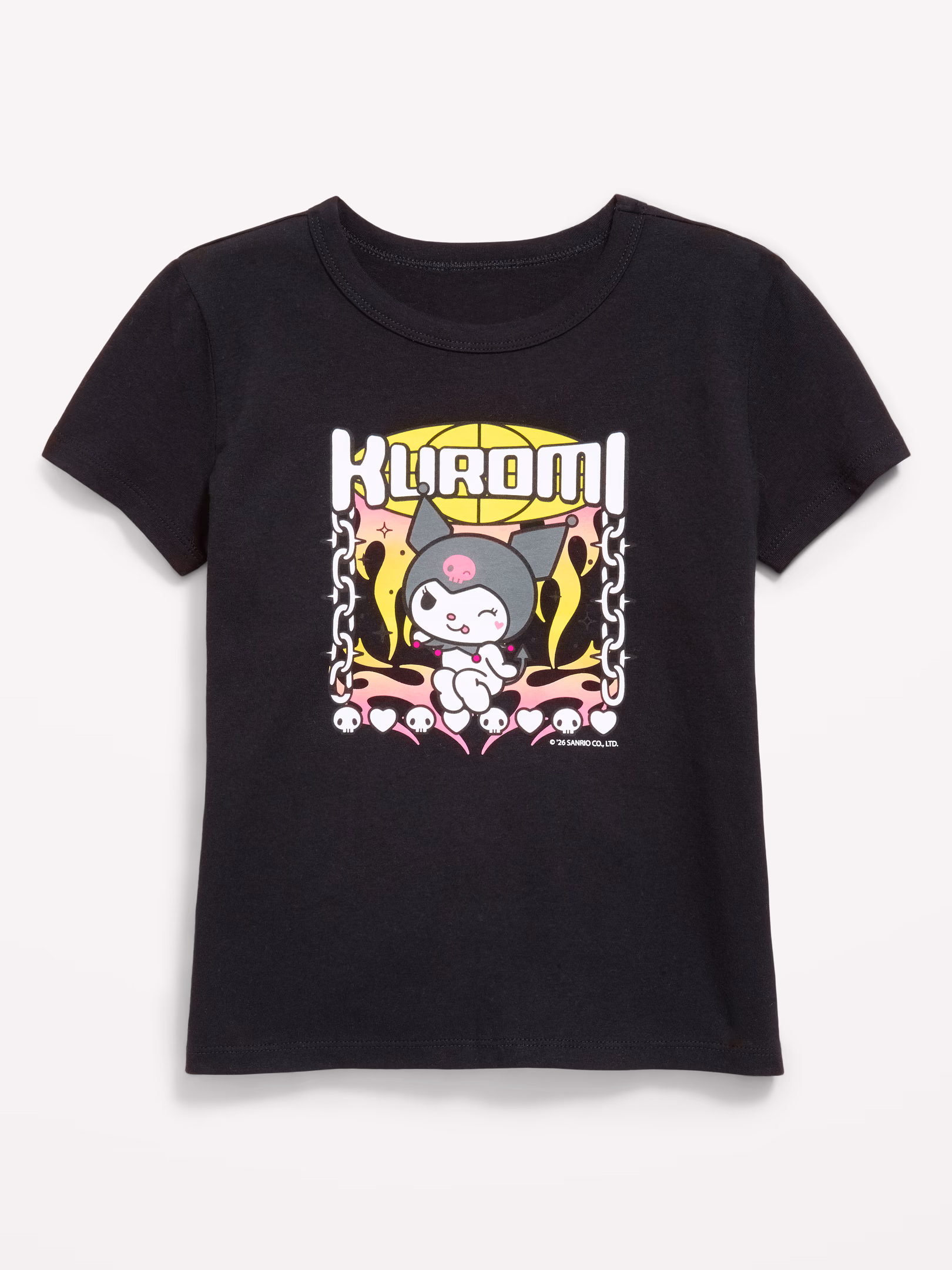 여아용 Kuromi™ 그래픽 티셔츠