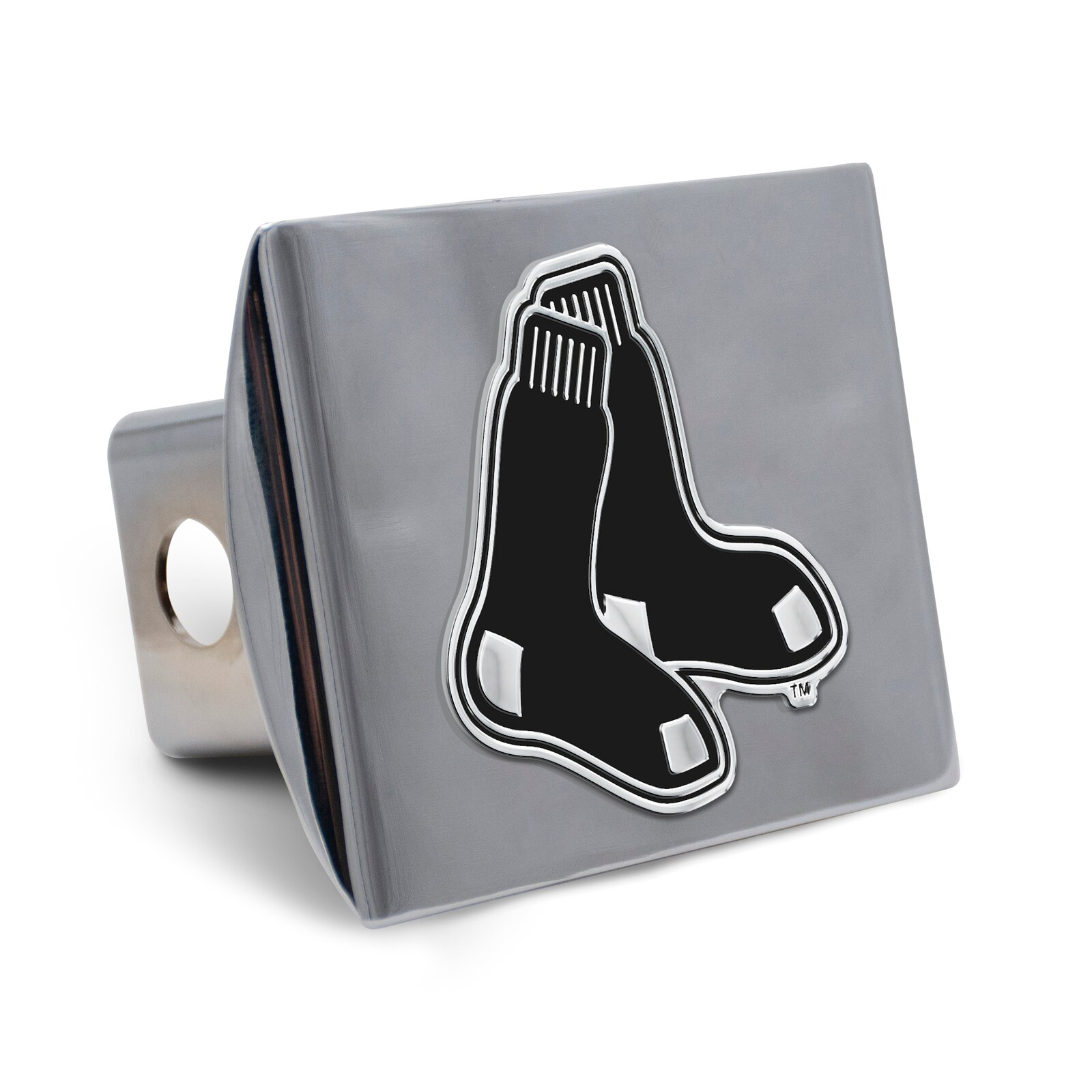 Boston Red Sox WinCraft 프리미엄 메탈 크롬 히치 커버 상세 이미지 2
