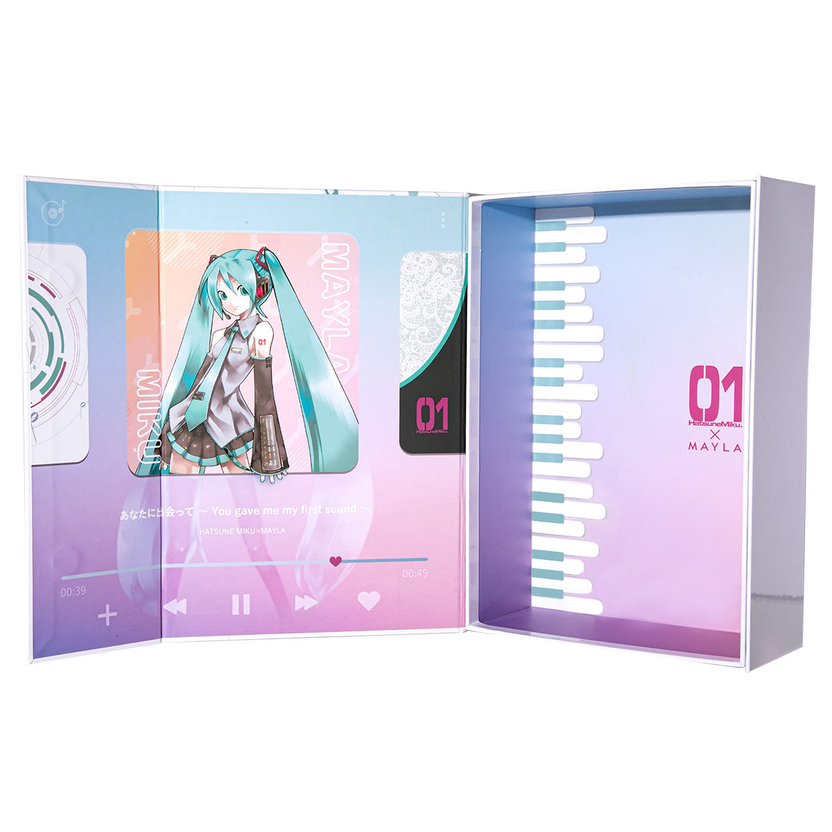 (Goods - Footwear) HATSUNE MIKU ICONIQUE 슈즈 오브제 펌프스 상세 이미지 9