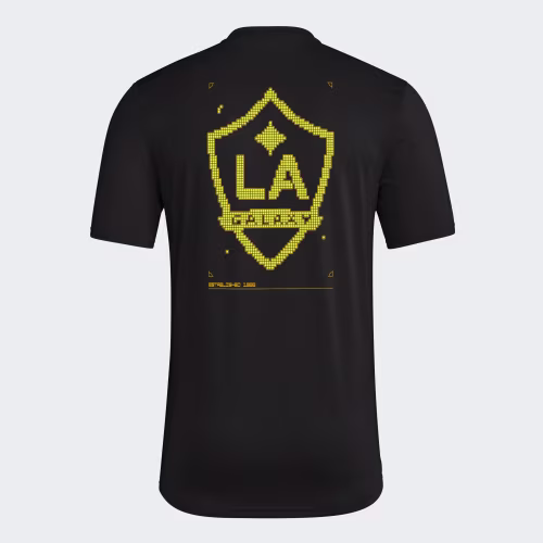 LA Galaxy Mens Short Sleeve Pregame T-shirt 상세 이미지 2