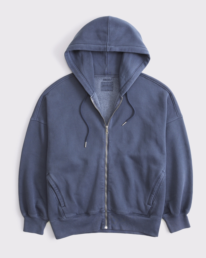 Oversized Sunday Hooded Full-Zip 상세 이미지 8