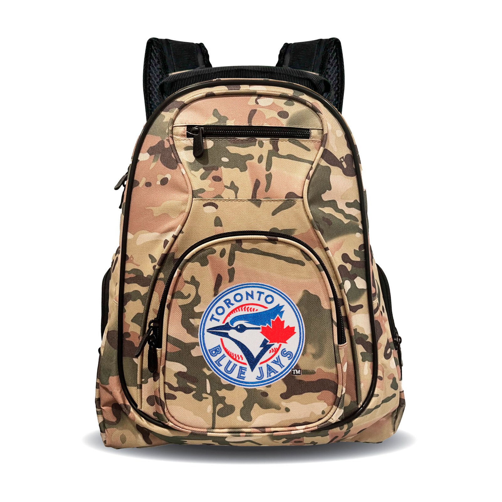 Toronto Blue Jays MOJO 19인치 카모 프리미엄 노트북 백팩