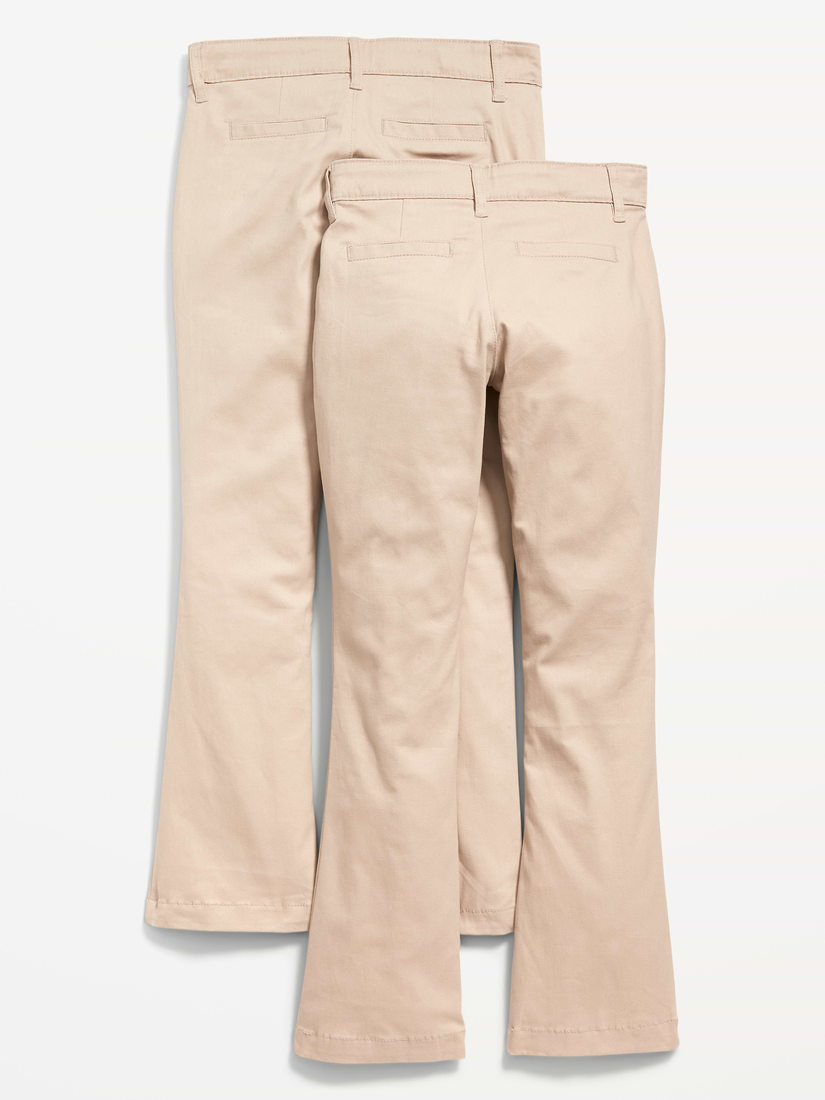 School Uniform Boot-Cut Pants 2-Pack for Girls 상세 이미지 2