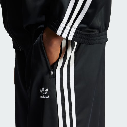 Adicolor Satin Wide Leg Track Pants 상세 이미지 5