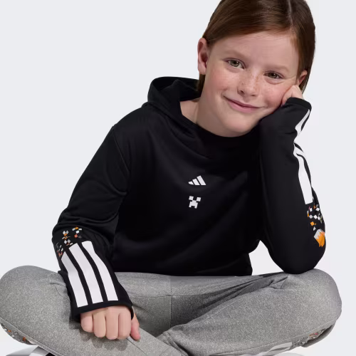 ADIDAS MINECRAFT TRAINING 3 STRIPES HOODIE 상세 이미지 7