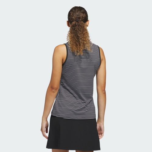 PERFORMANCE STRIPE SLEEVELESS POLO Shirt 상세 이미지 2