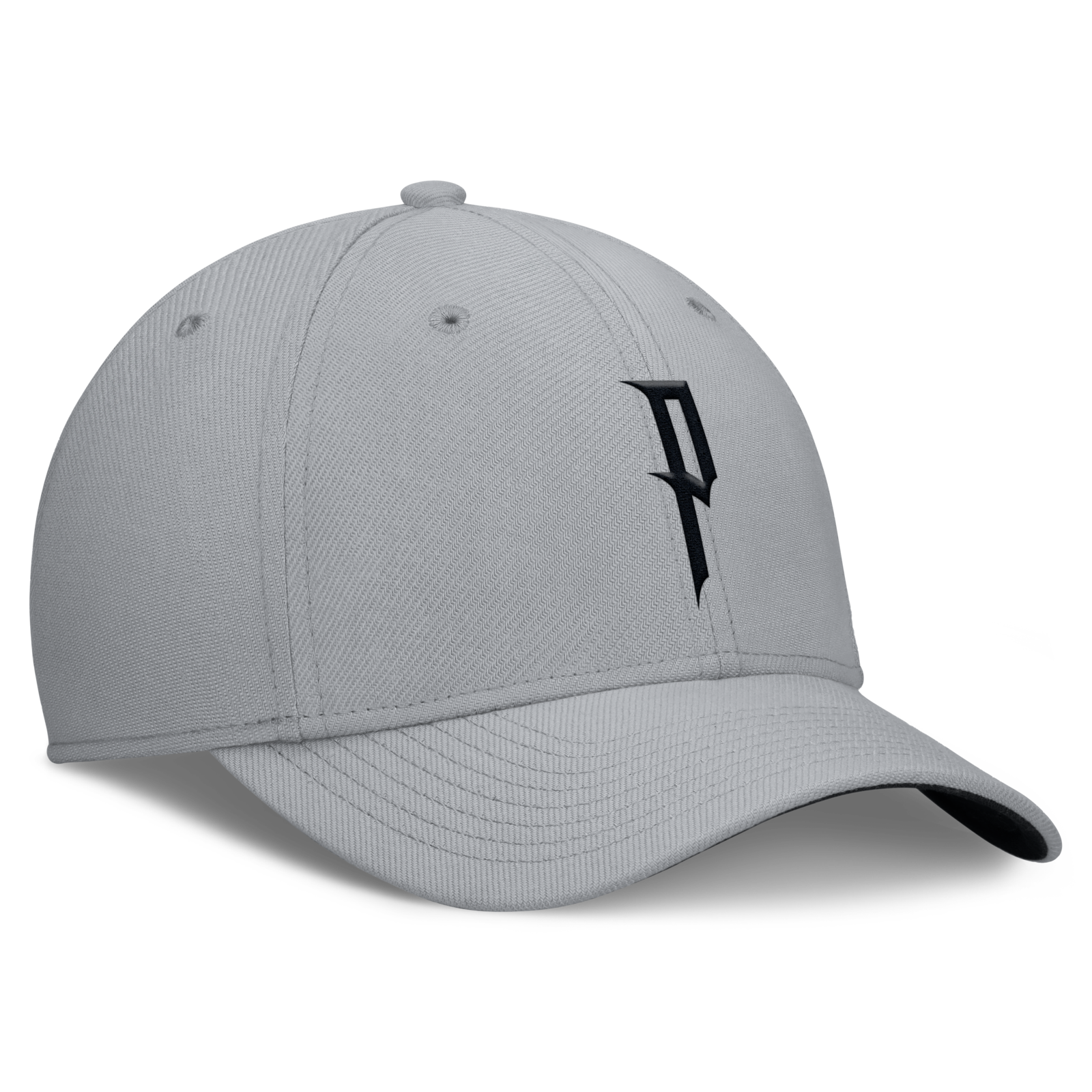 남성용 Pittsburgh Pirates Nike 그레이 2026 City Connect Rise Dri-FIT Flex 모자 상세 이미지 4