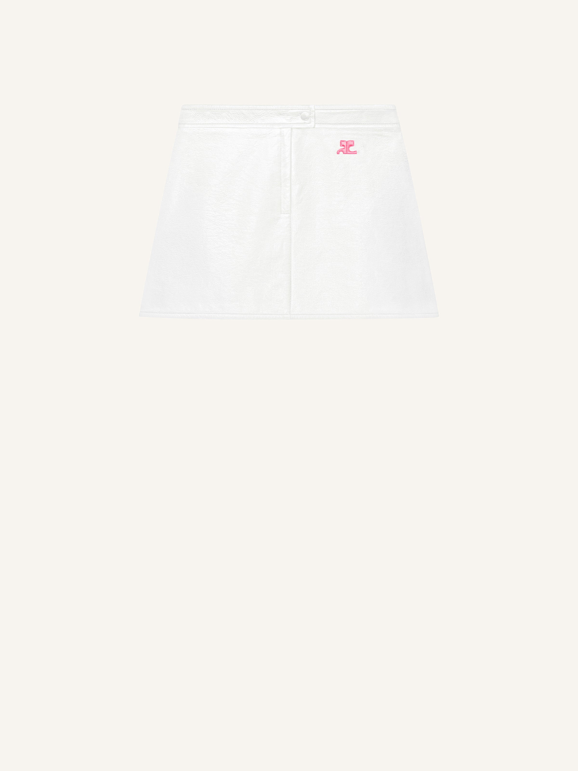 리에디션 비닐 미니스커트