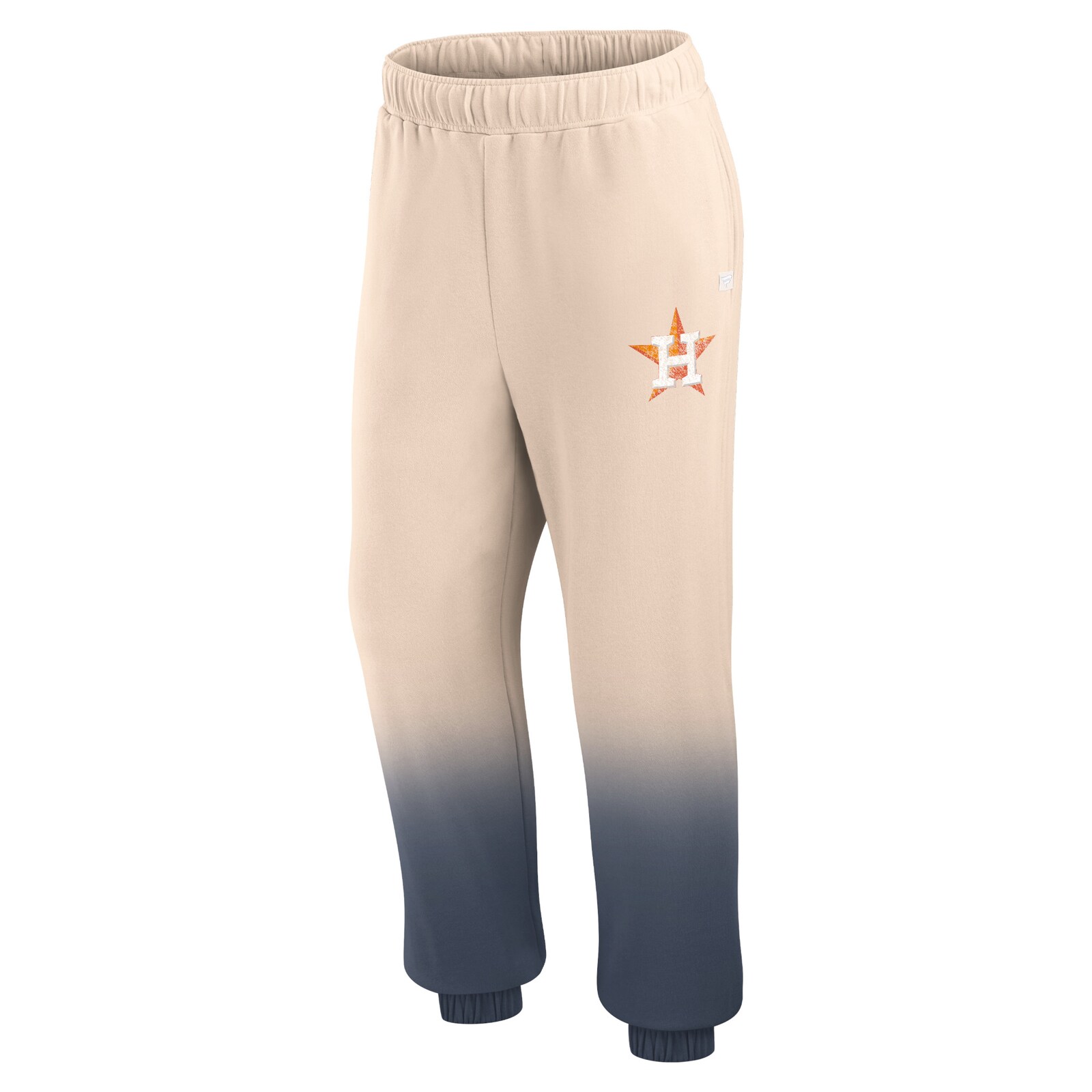 여성용 Houston Astros Fanatics 탄/네이비 Luxe 옴브레 라운지 팬츠 상세 이미지 3