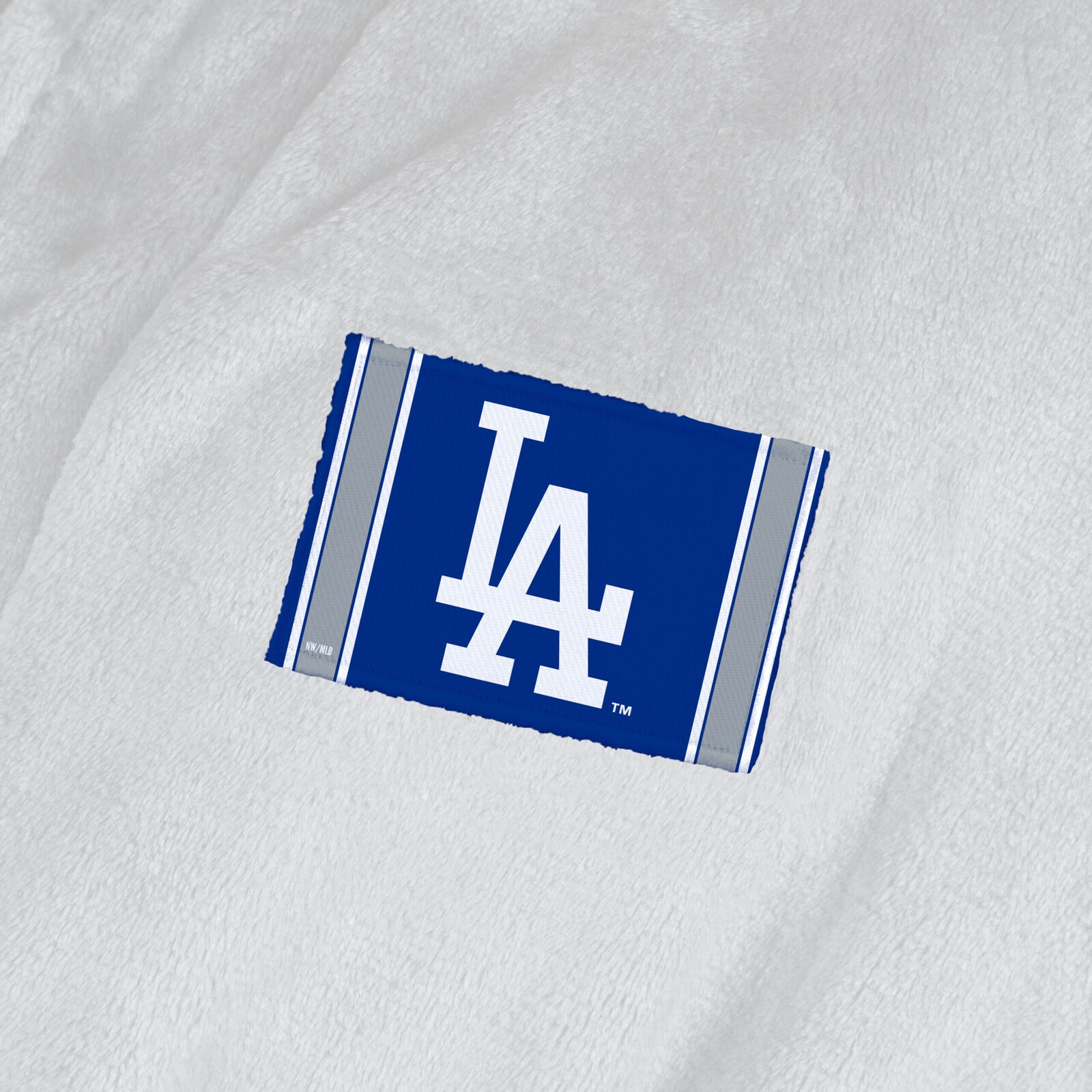 여성용 Los Angeles Dodgers The Northwest Group 화이트 실크 터치 로브 상세 이미지 5