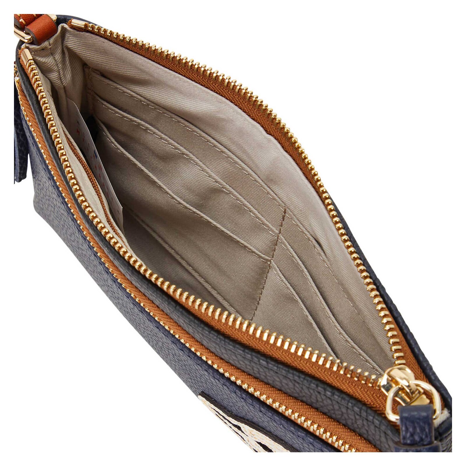 Toronto Blue Jays Dooney & Bourke Infield 더블 지퍼 손목지갑 상세 이미지 3