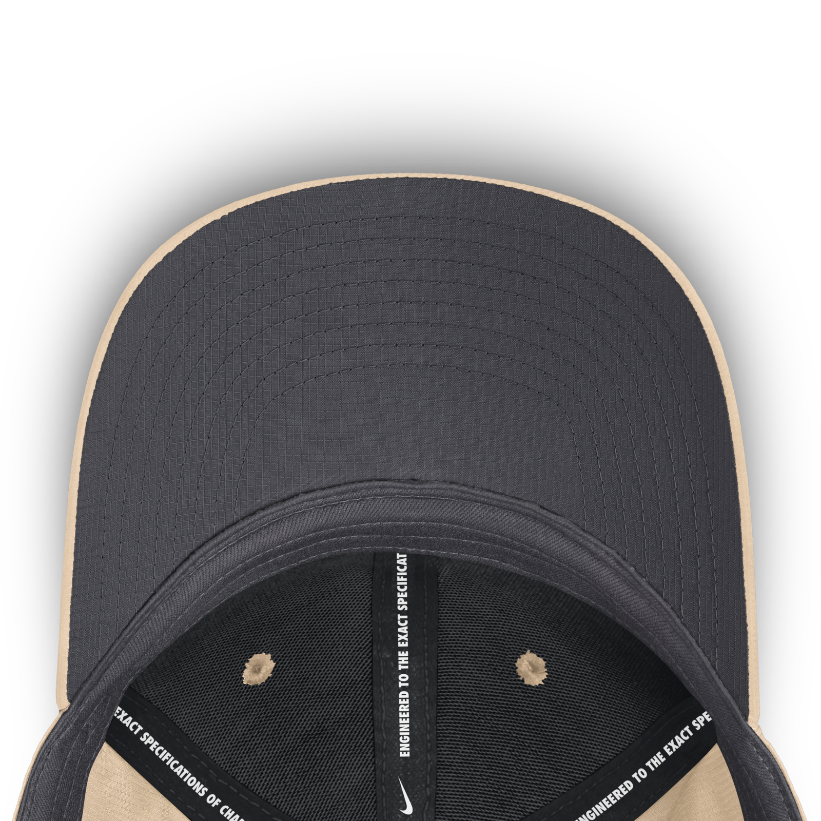 남성용 New York Yankees Nike 카키 데저트 립스톱 클럽 조절식 모자 상세 이미지 6