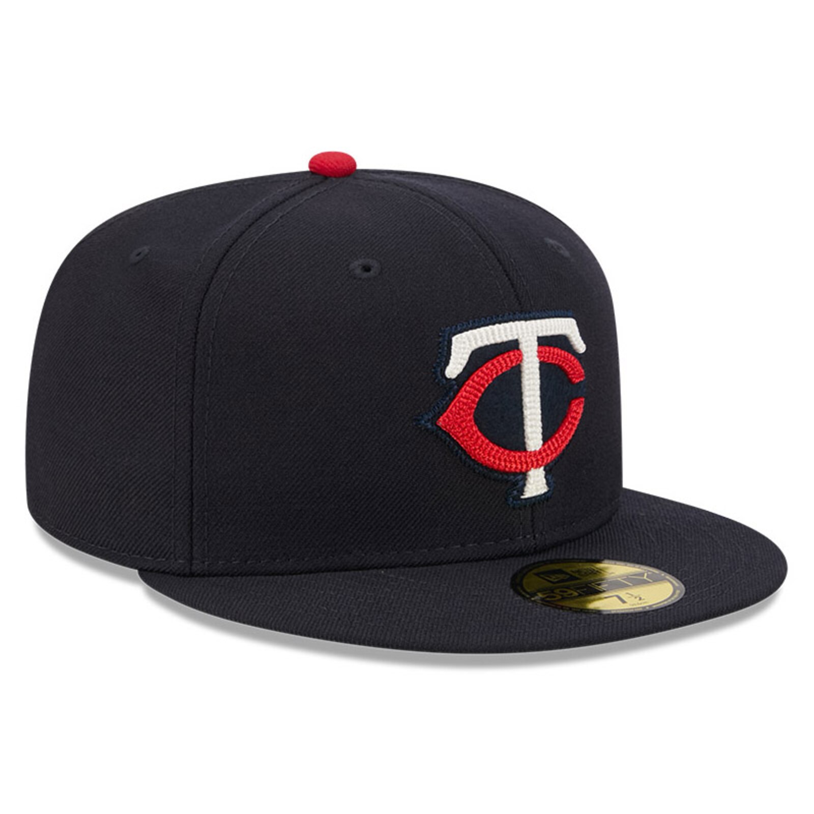 남성용 Minnesota Twins New Era 네이비 2026 필드 오브 드림스 59FIFTY 피티드 모자 상세 이미지 4