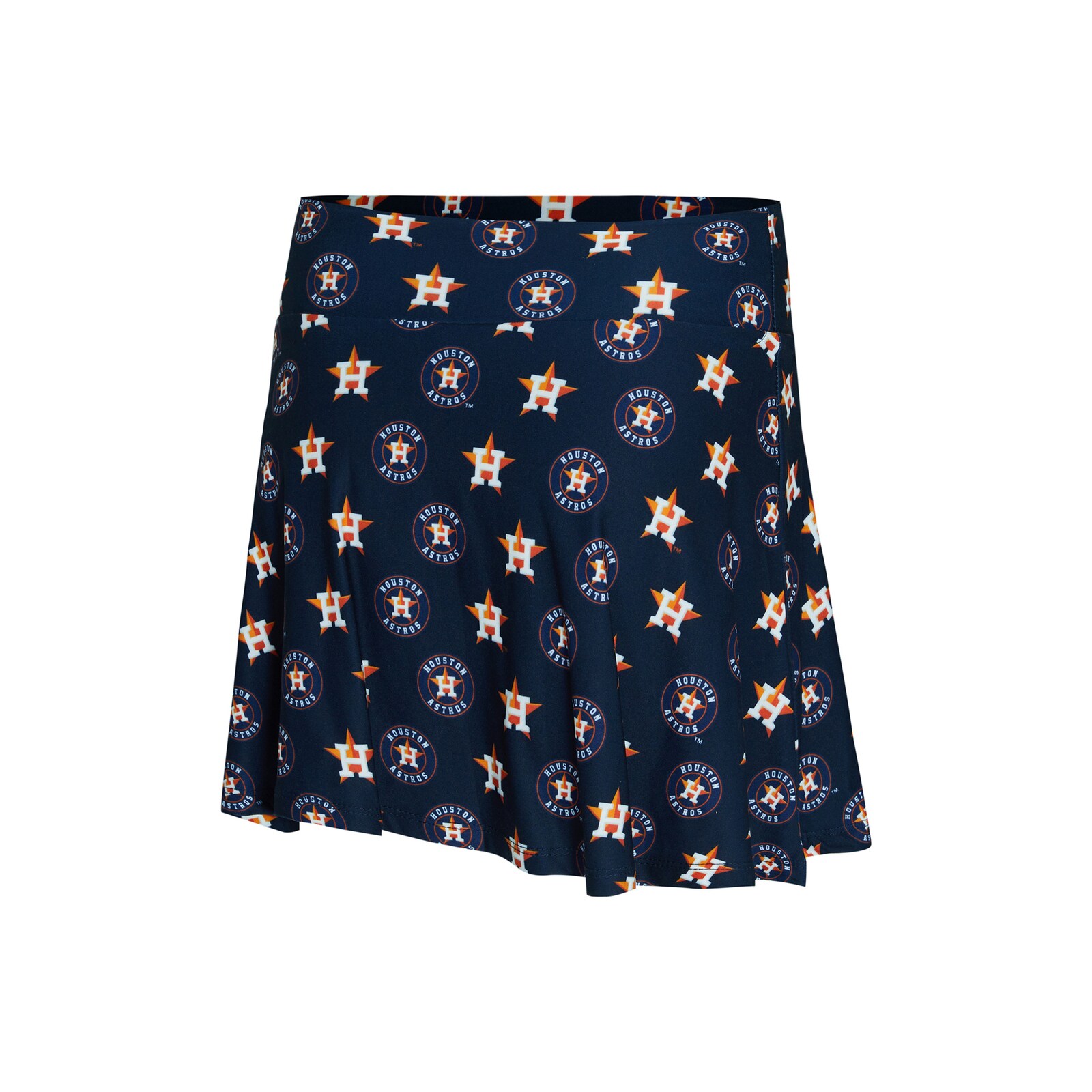 여성용 Houston Astros Concepts Sport 네이비 니트 탱크톱 & 스코트 세트 상세 이미지 6