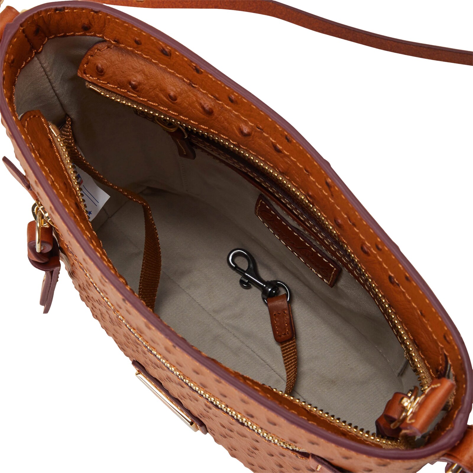 New York Yankees Dooney & Bourke 지퍼 크로스바디 가방 상세 이미지 5
