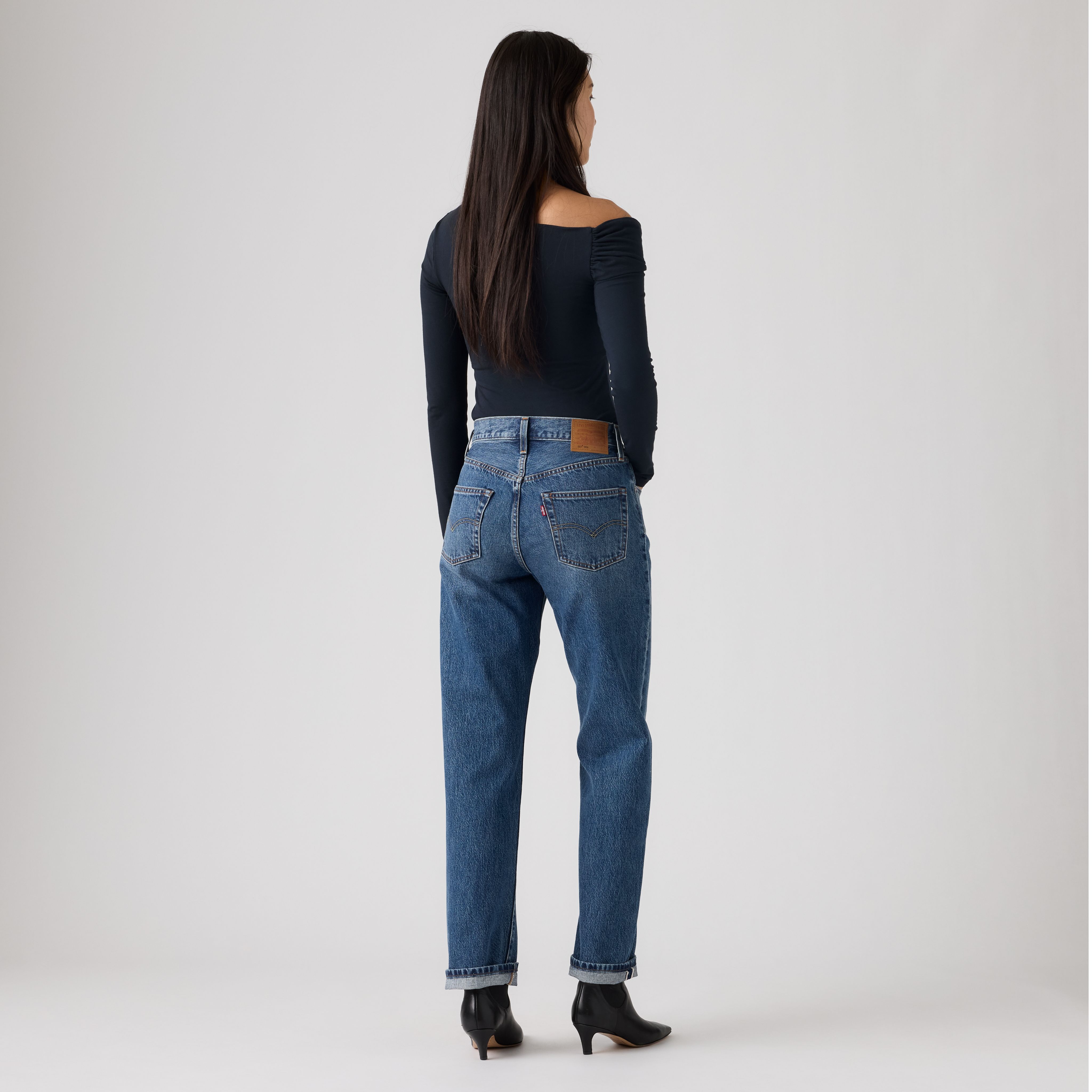 501® '90s 셀비지 여성용 청바지 상세 이미지 3