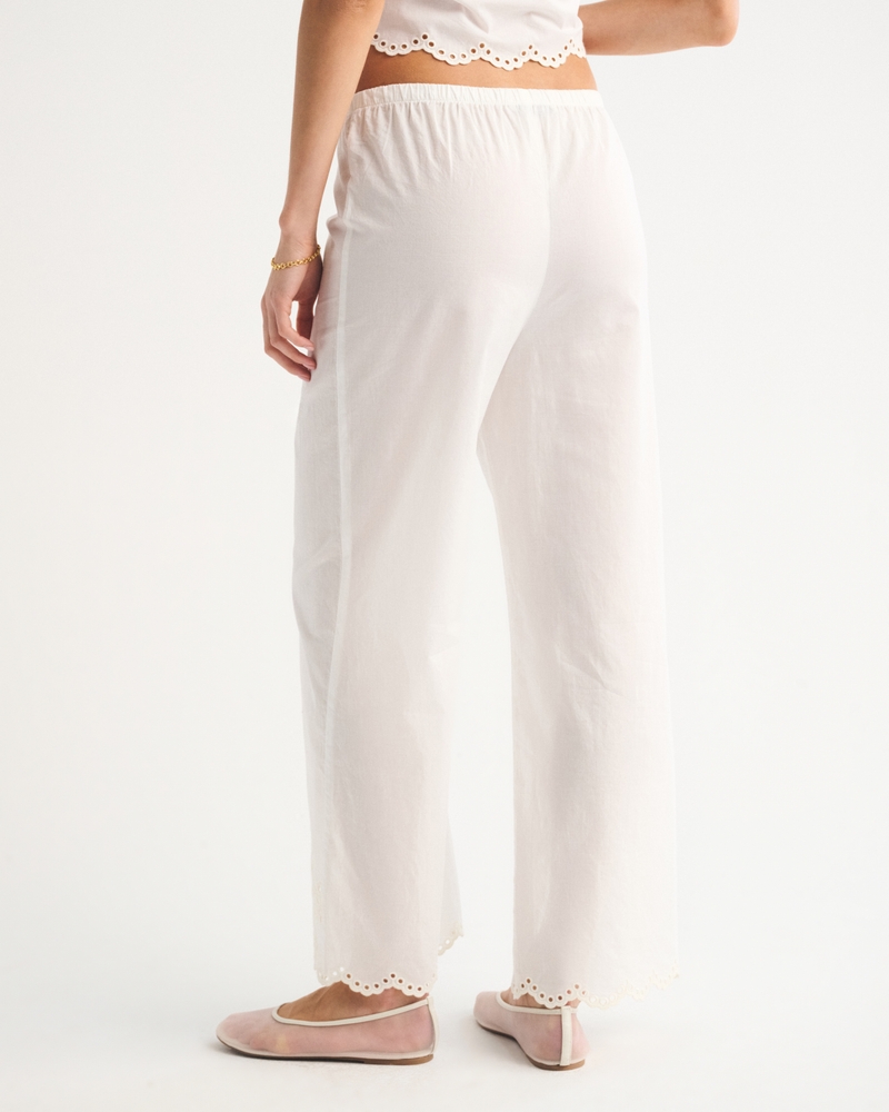 Embroidered Cutwork Sleep Pant 상세 이미지 6