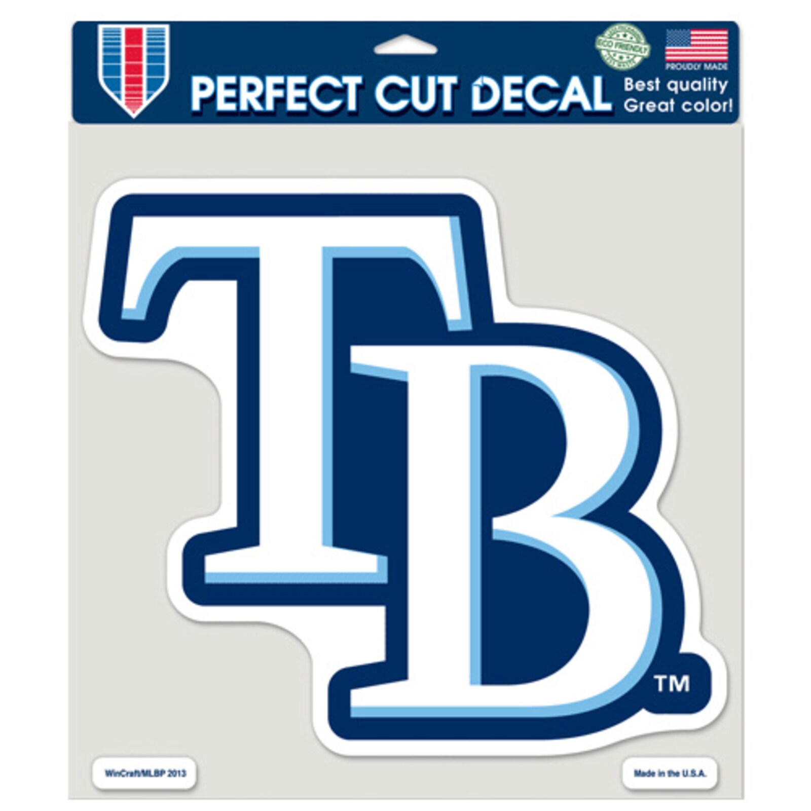 WinCraft Tampa Bay Rays 8" x 8" 컬러 차량용 데칼 상세 이미지 3