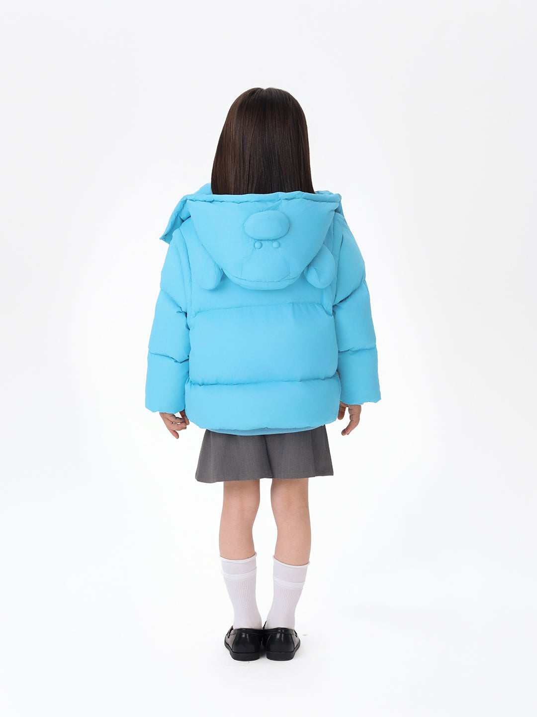 BabyBear 탈부착 다운 재킷 블루 상세 이미지 6