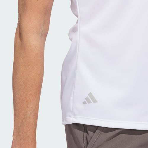 Women's Solid Performance Short Sleeve Polo Shirt 상세 이미지 6
