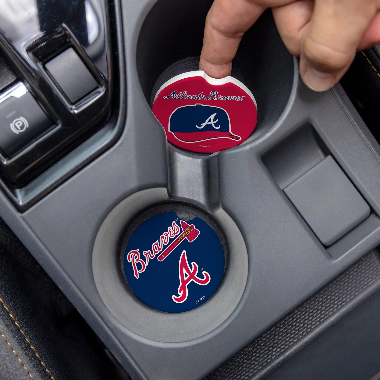 Atlanta Braves 세라믹 차량용 컵받침 4종 세트 상세 이미지 7