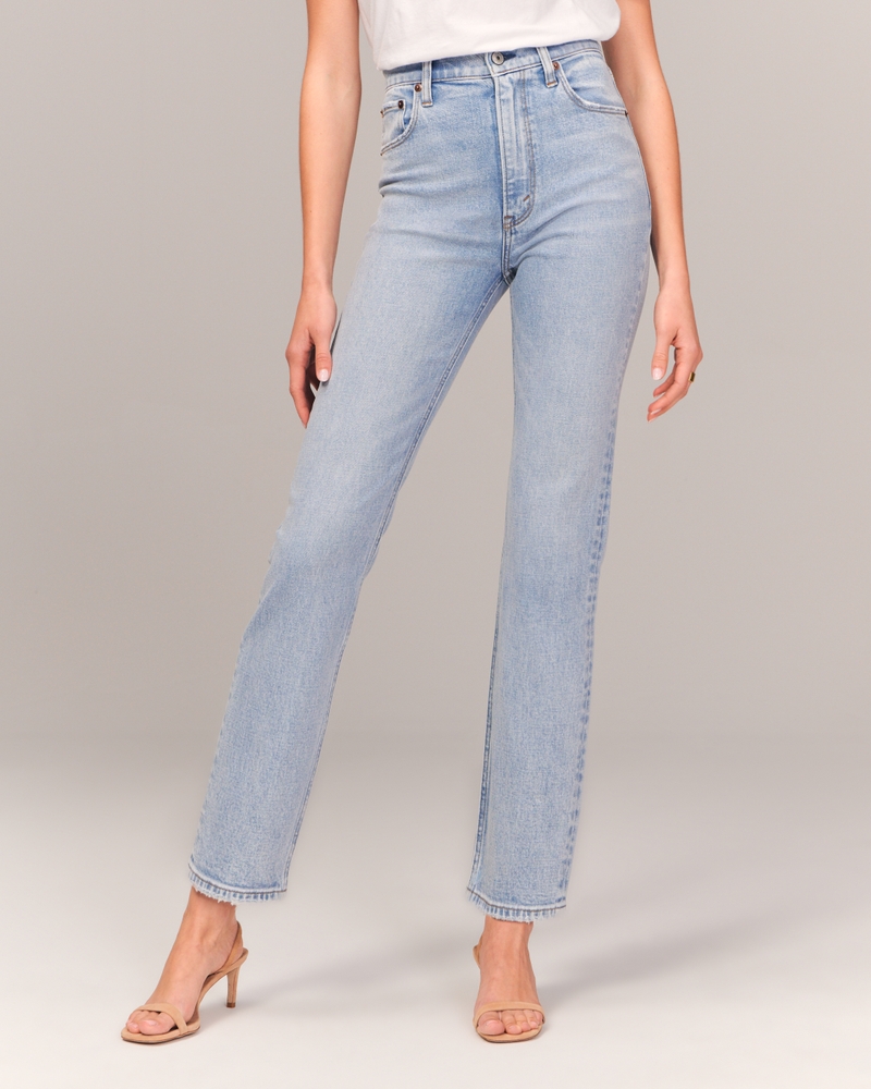 Ultra High Rise Ankle Straight Jean 상세 이미지 2