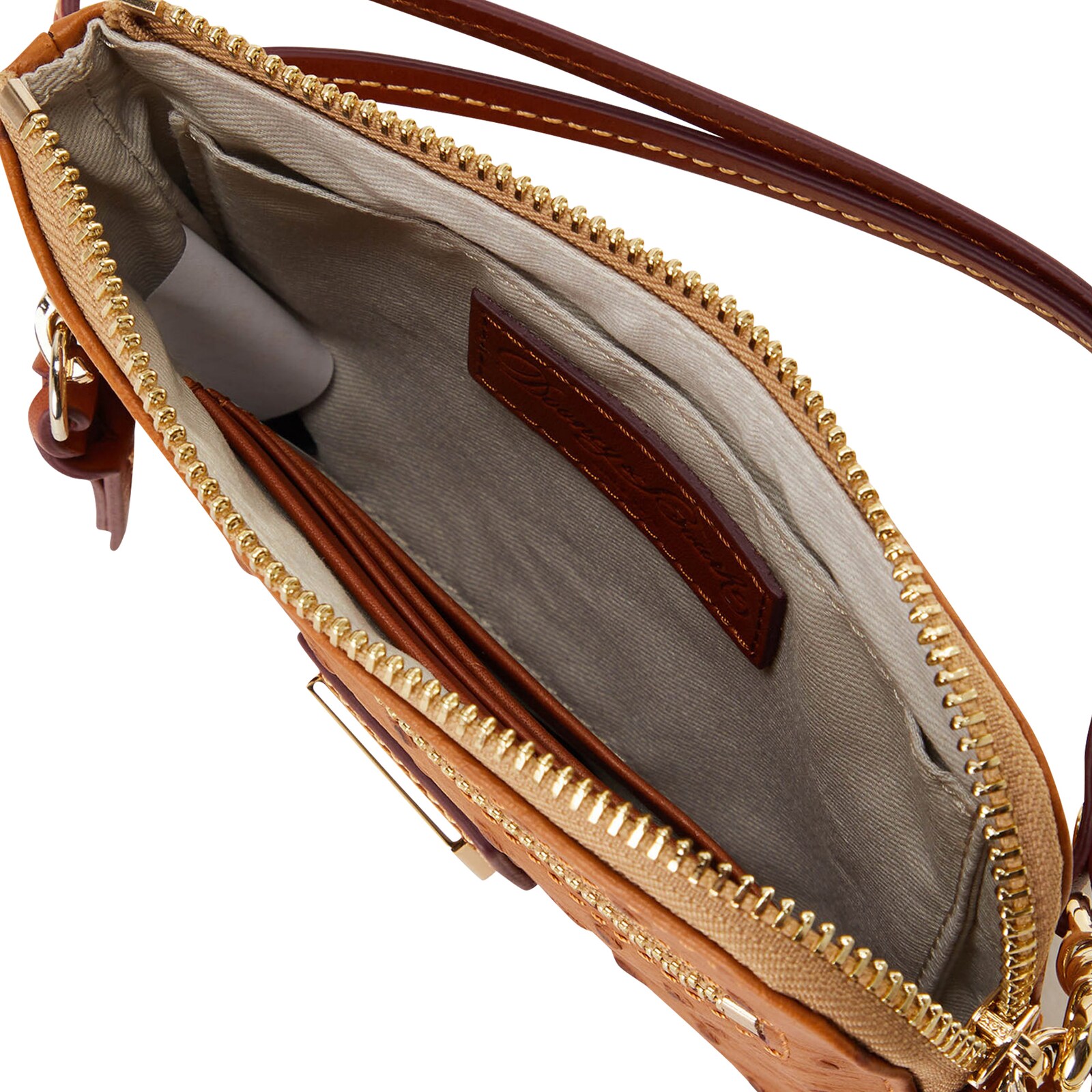 Chicago Cubs Dooney & Bourke 라지 슬림 손목지갑 상세 이미지 5