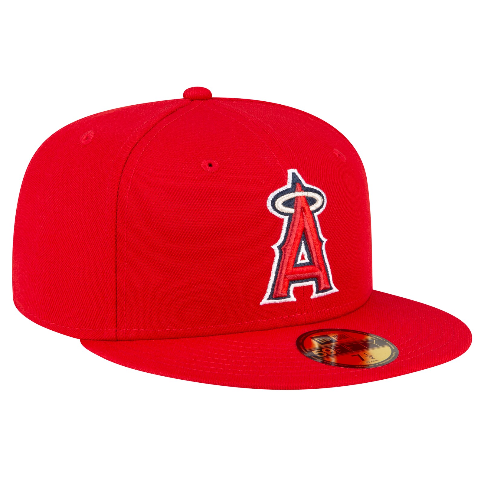 남성용 로스앤젤레스 에인절스 New Era 레드 경기용 Authentic Collection On Field 59FIFTY 피티드 모자 상세 이미지 4