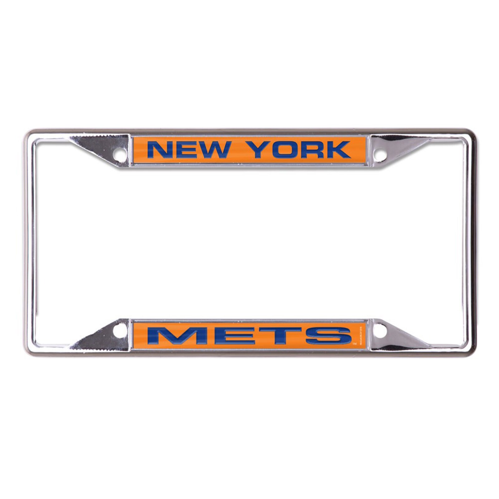 New York Mets WinCraft 인레이드 번호판 프레임