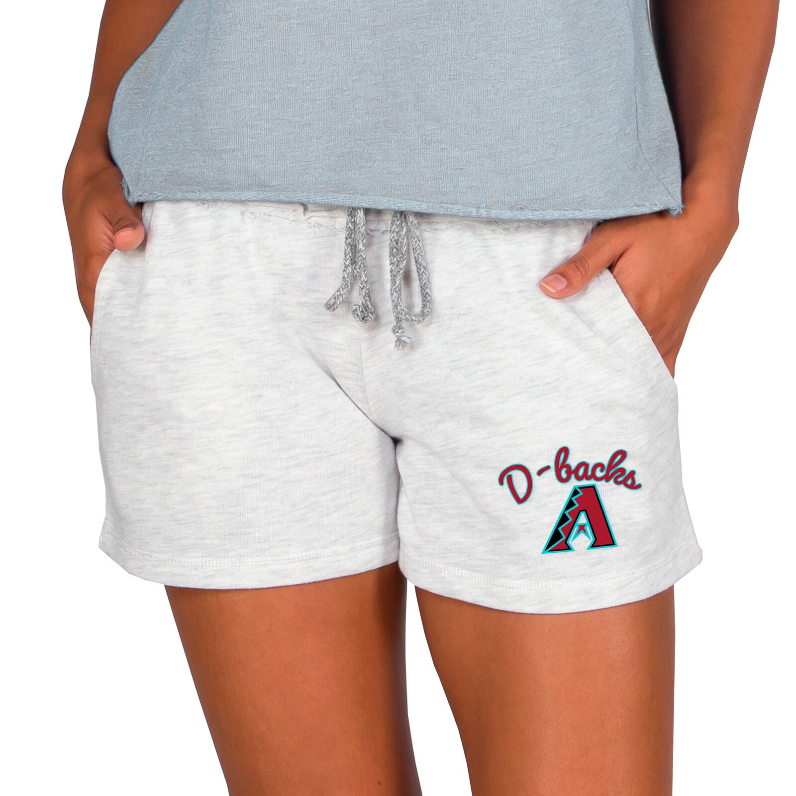 여성용 Arizona Diamondbacks Concepts Sport 애쉬 Mainstream 프렌치 테리 트라이 블렌드 반바지