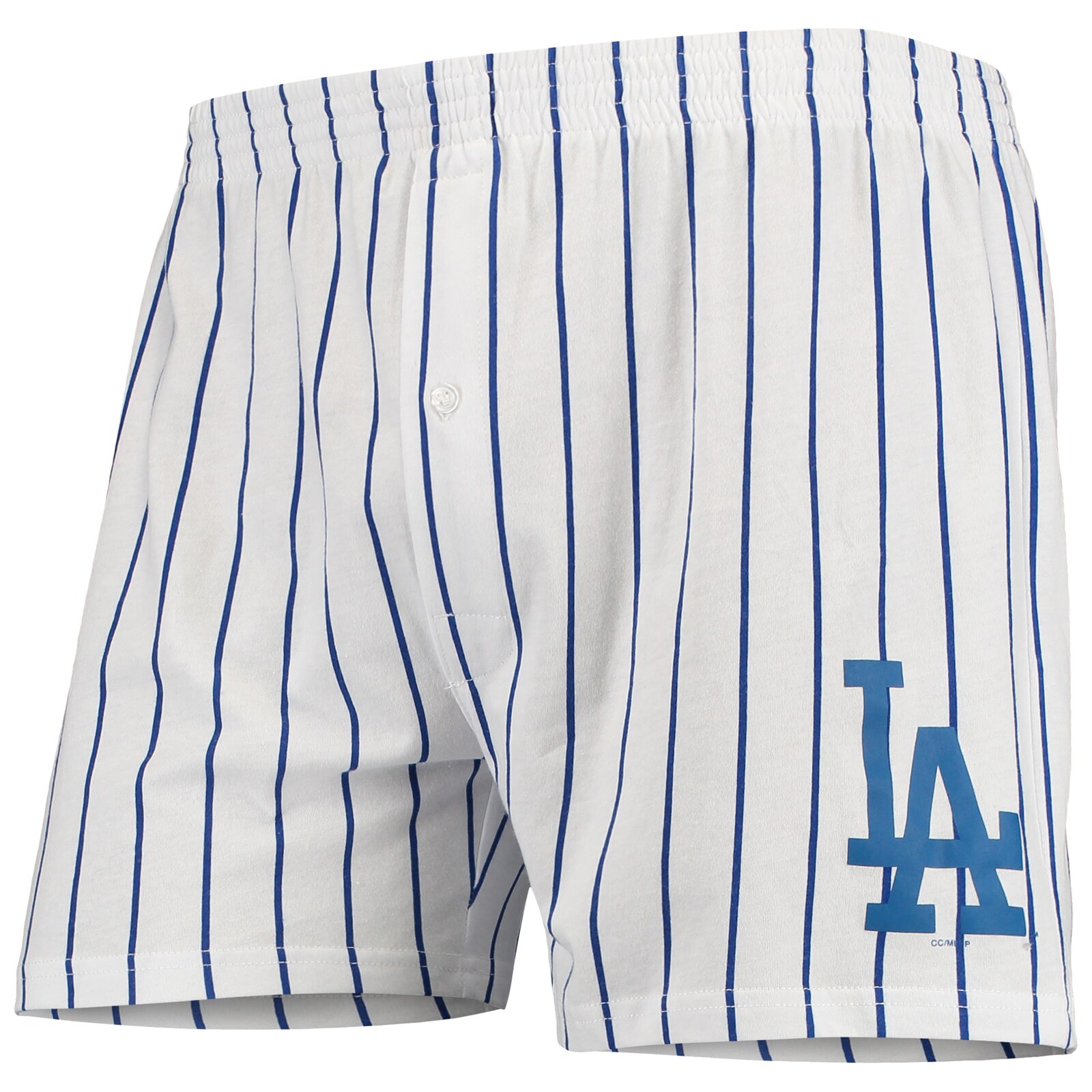 남성용 Los Angeles Dodgers 화이트 Vigor 박서 쇼츠